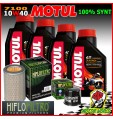 KIT TAGLIANDO OLIO MOTUL 7100 10W40 + FILTRI HIFLO HONDA CBF 600 S/SA ABS 2007
