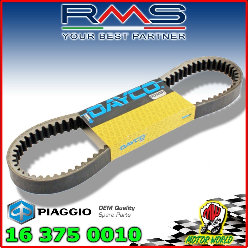163750010 CINGHIA DAYCO RINFORZATA per PIAGGIO NTT 50 2T LC
