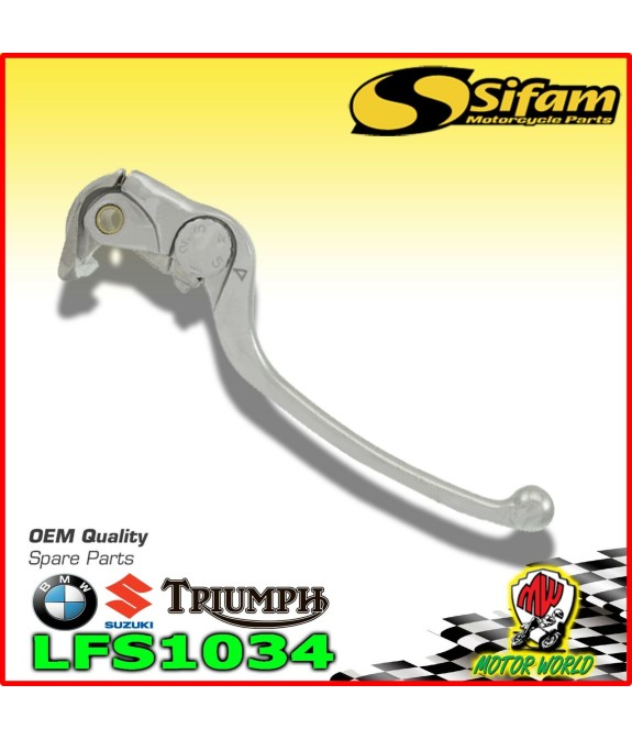 LEVA FRENO DESTRA CROMATA REGOLABILE TRIUMPH DAYTONA 675 2006 - 2016