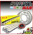 KIT TRASMISSIONE CATENA DID CORONA PIGNONE KAWASAKI Z 800 E CDS 2013 2014