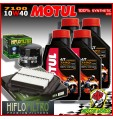 KIT TAGLIANDO OLIO MOTUL 7100 10W40 + FILTRI SUZUKI DL 1000 SE L0 V-Strom 2010