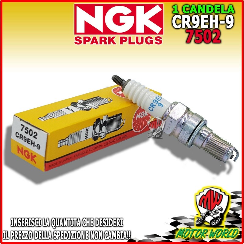 CANDELA ORIGINALE NGK CR9EH-9 SPECIFICA HONDA CBR 919 RR Fireblade 1992 - 1999