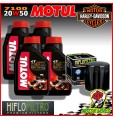 KIT TAGLIANDO OLIO 7100 20W50 + FILTRO HARLEY FXSTSSE2/3 SE Softail Springer EFI