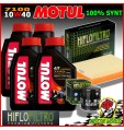 KIT TAGLIANDO OLIO MOTUL 7100 10W40 FILTRI + MOTO GUZZI 1200 Stelvio NTX 2015