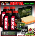 KIT TAGLIANDO OLIO MOTUL 7100 10W40 FILTRI + APRILIA 1100 V4 Tuono Factory 2017