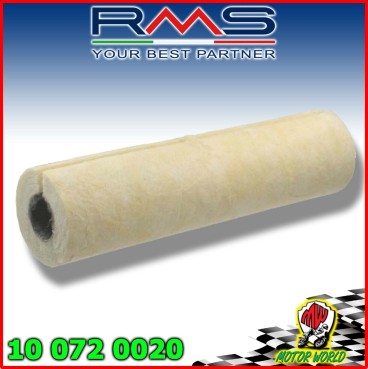 CARTUCCIA LANA ROCCIA Ø 80x300 per SILENZIATORE MARMITTA SCARICO MOTO QUAD ATV