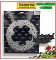 KIT DISCO FRENO ANTERIORE + PASTIGLIE ORGANICHE YAMAHA MAJESTY YP 400 2004