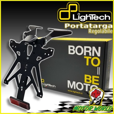 KTARYA104 PORTATARGA REGOLABILE LIGHTECH COMPLETO YAMAHA YZF R1 1000 2011