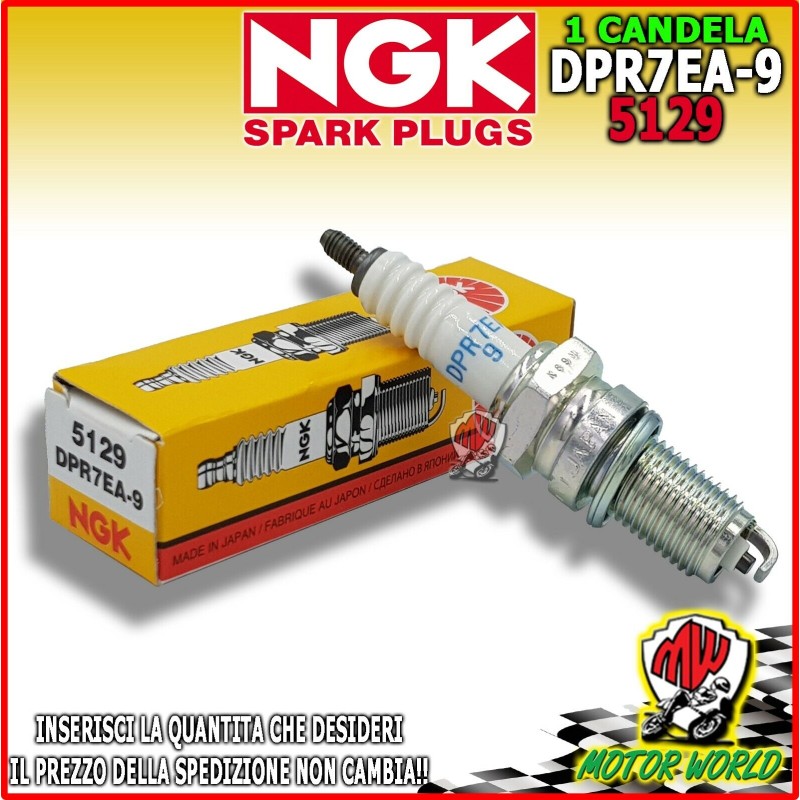 CANDELA NGK DPR7EA-9  YAMAHA XV Road Star 1700 2004 2005 2006