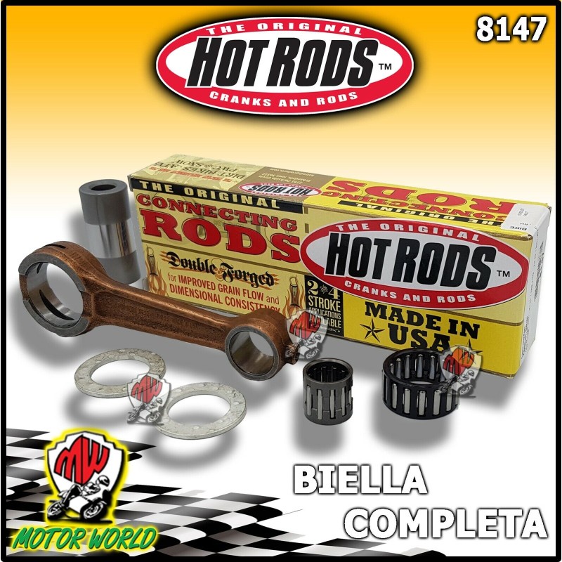 8147 BIELLA ALBERO MOTORE HOT RODS per Suzuki RM 100 BIKE 2003