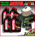 KIT TAGLIANDO OLIO MOTUL 7100 10W40 + FILTRI KAWASAKI Z 800 Z800 2015 2016