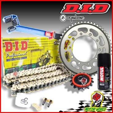 KIT TRASMISSIONE CATENA DID CORONA PIGNONE -1 SUZUKI GSX-R 600 K4 - K5 2004 2005