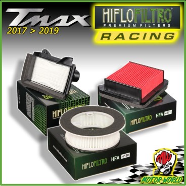 KIT TAGLIANDO 3 FILTRI ARIA ORIGINALI HIFLO per YAMAHA T-MAX TMAX 530 2019
