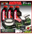 KIT TAGLIANDO 3 LT MOTUL 7100 10W40 + 3 FILTRI ARIA 1 OLIO YAMAHA T-MAX 530 2016