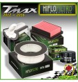 KIT TAGLIANDO 3 FILTRI ARIA + FILTRO OLIO ORIG. HIFLO per YAMAHA T-MAX 530 2016
