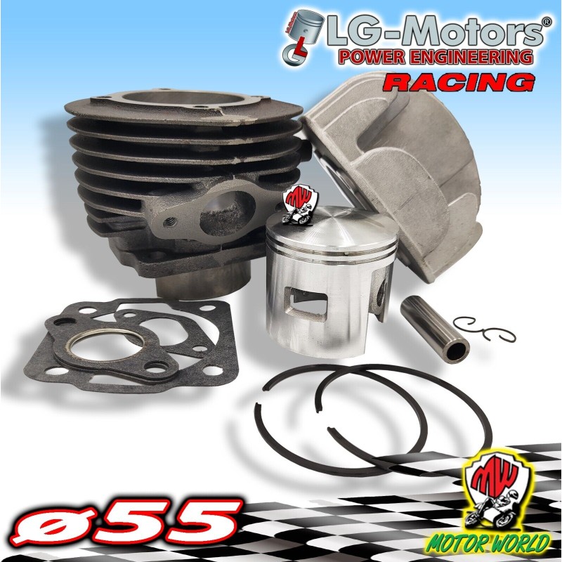 CILINDRO GRUPPO TERMICO 102cc D.55  PIAGGIO VESPA SPRINTER 50 90