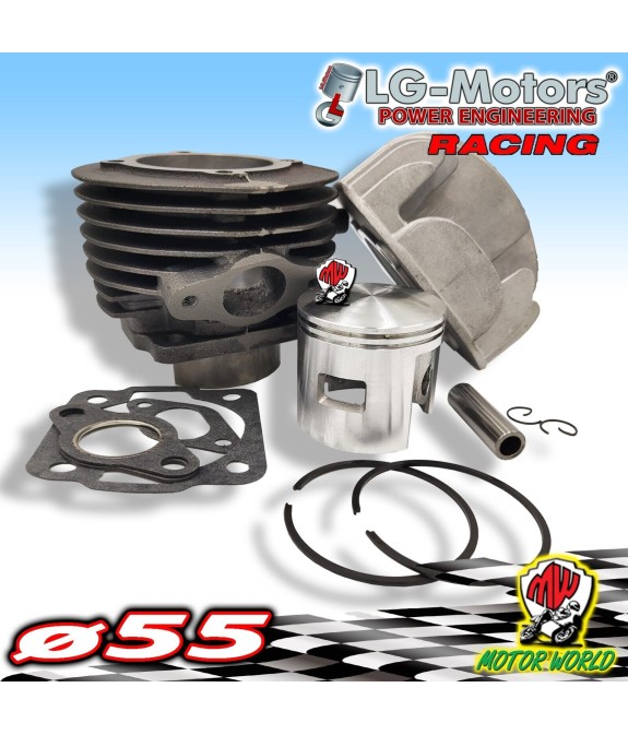 GRUPPO TERMICO 102cc CILINDRO 55mm PIAGGIO APE VESPA 50 SPECIAL N L R PK XL S HP