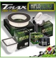 KIT TAGLIANDO 3 FILTRI ARIA + FILTRO OLIO ORIG. HIFLO per YAMAHA T-MAX 500 2007