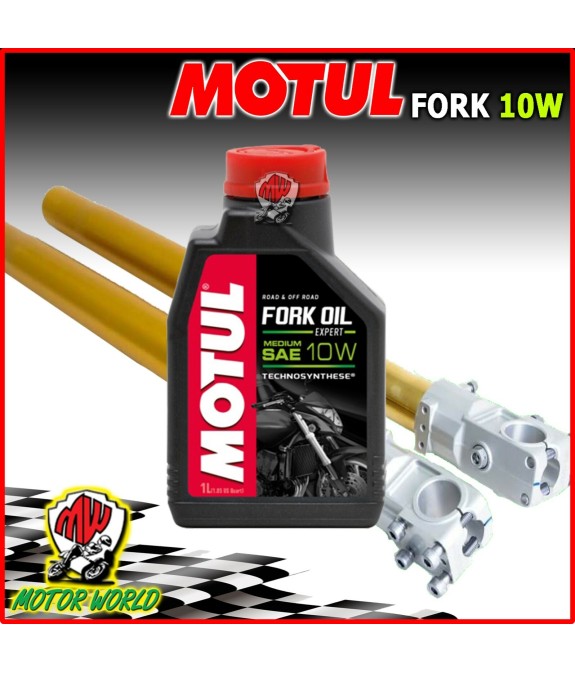 Olio Forcella Motul Fork Oil Expert Medium/Heavy 15W Technosynthese 1 litro lt