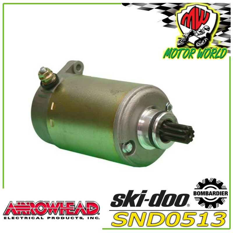 SND0513 MOTORINO AVVIAMENTO ARROWHEAD SKI-DOO Skandic Tundra V-800 2009 799cc