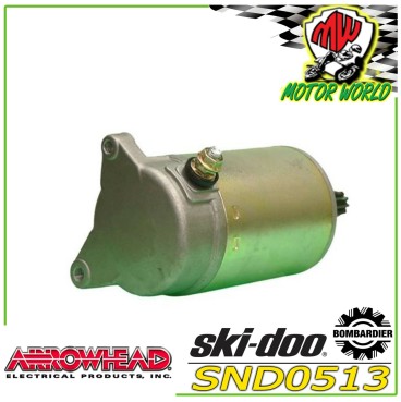 SND0513 MOTORINO AVVIAMENTO ARROWHEAD SKI-DOO Skandic Tundra V-800 2009 799cc