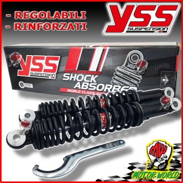 COPPIA AMMORTIZZATORI POSTERIORI YSS PIAGGIO CARNABY 200 4T LC