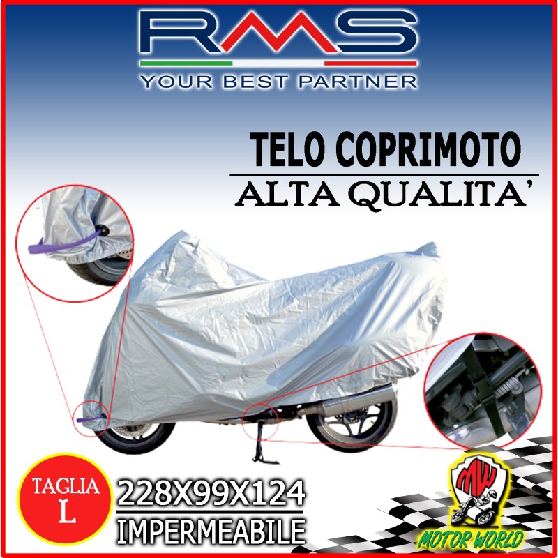 TELO MOTO SCOOTER COPRIMOTO IMPERMEABILE UNIVERSALE YAMAHA MT-09 FZ-09 TG. L
