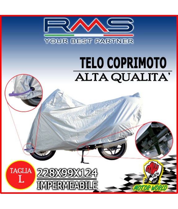 TELO MOTO SCOOTER COPRIMOTO IMPERMEABILE UNIVERSALE YAMAHA MT-09 FZ-09 TG. L