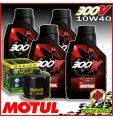 KIT TAGLIANDO RACING MOTUL 300V + FILTRO RC Suzuki GSX-R 1300 Hayabusa 2012 2013