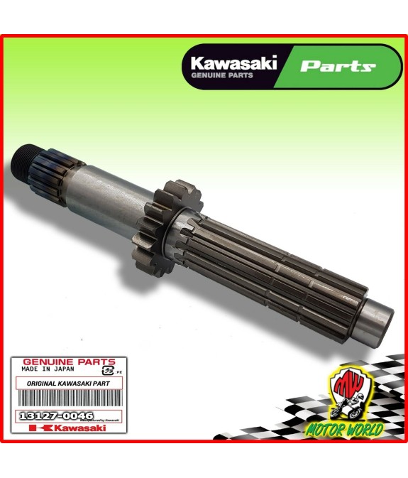13127-0046 ALBERO PRIMARIO CAMBIO Z16 ORIGINALE KAWASAKI KX 450 F 2011