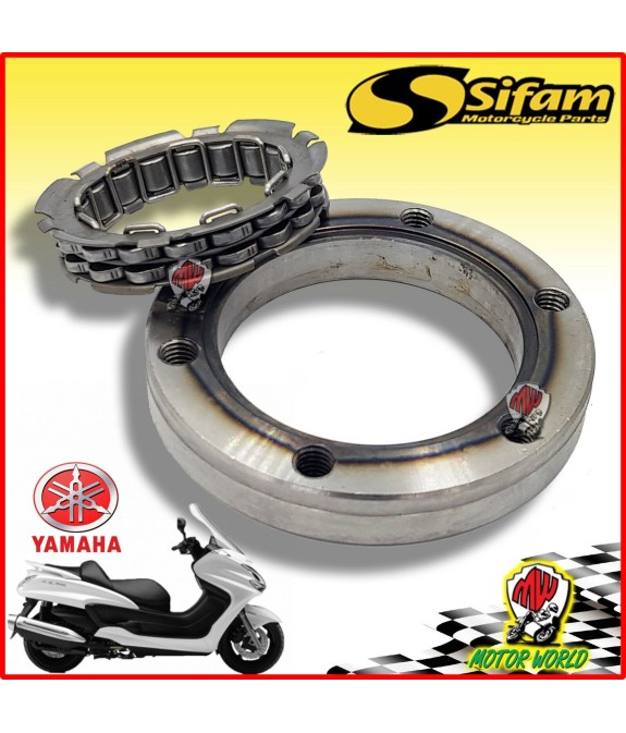 RUOTA LIBERA COMPLETA PER YAMAHA MAJESTY 400 dal 2004 al 2013 ABS