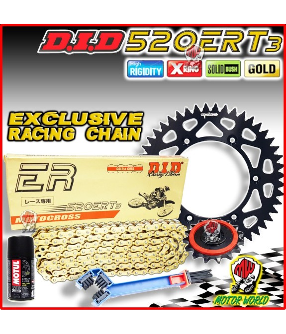 KIT TRASMISSIONE CATENA DID CORONA PIGNONE YAMAHA YZ 450 F 2003