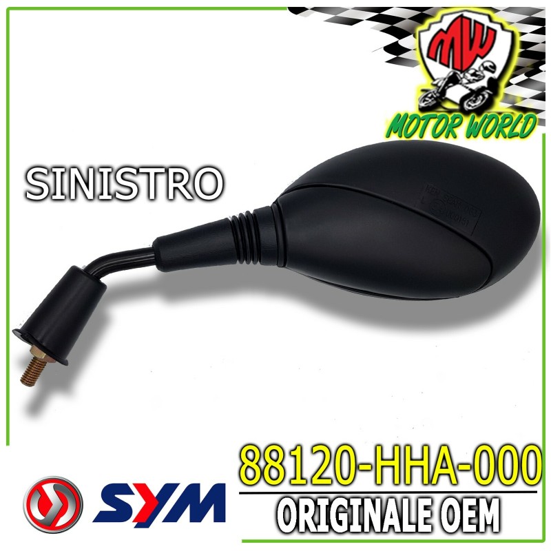 88120HHA000 SPECCHIO SPECCHIETTO RETROVISORE ORIGINALE SINISTRO SYM HD 200 2012