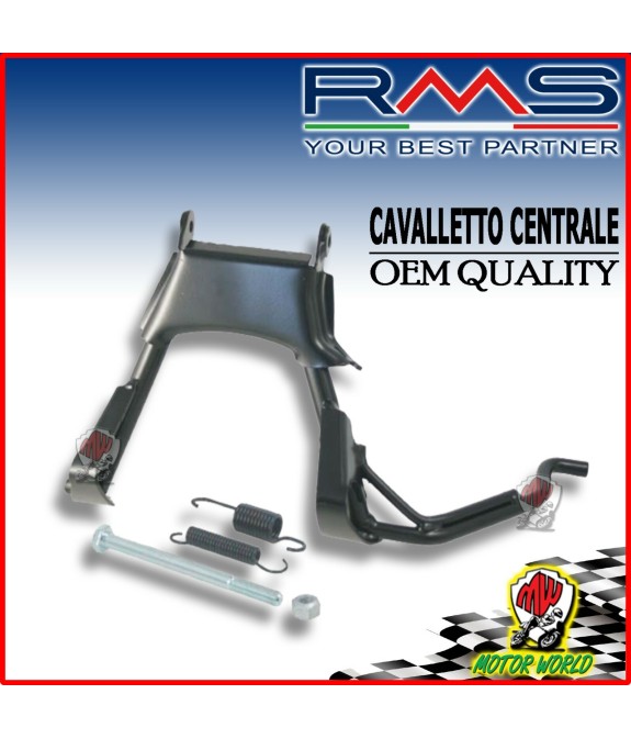 121610140 CAVALLETTO CENTRALE RMS NERO GILERA TYPHOON 125 1995 1996 1997 1998
