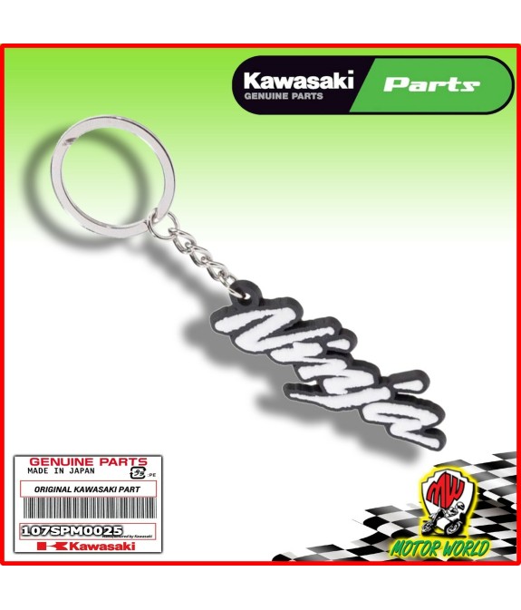 NUOVO ORIGINALE KAWASAKI Ninja Portachiavi 107SPM0025 Regalo Compleanno