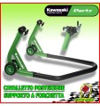 Cavalletto KAWASAKI Richiudibile Alzamoto Posteriore con attacchi a Forchetta