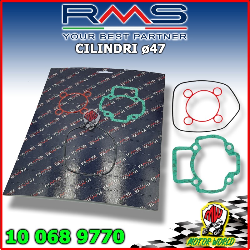SERIE GUARNIZIONI KIT CILINDRO PIAGGIO 47MM LC -2000 PER 100689770