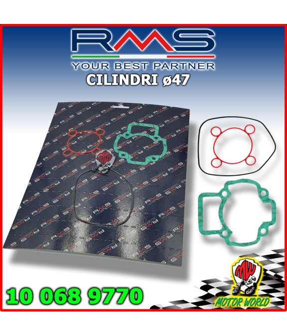SERIE GUARNIZIONI KIT CILINDRO PIAGGIO 47MM LC -2000 PER 100689770