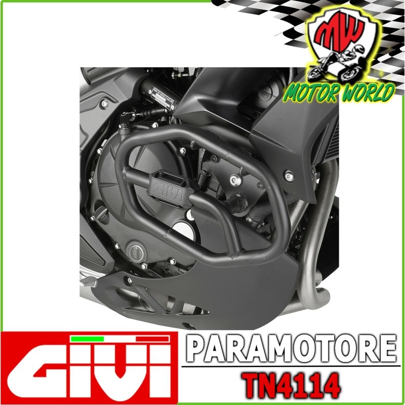 GIVI TN4114 PARAMOTORE CRASHBAR NERO KAWASAKI Versys 650 2017 2018 2019