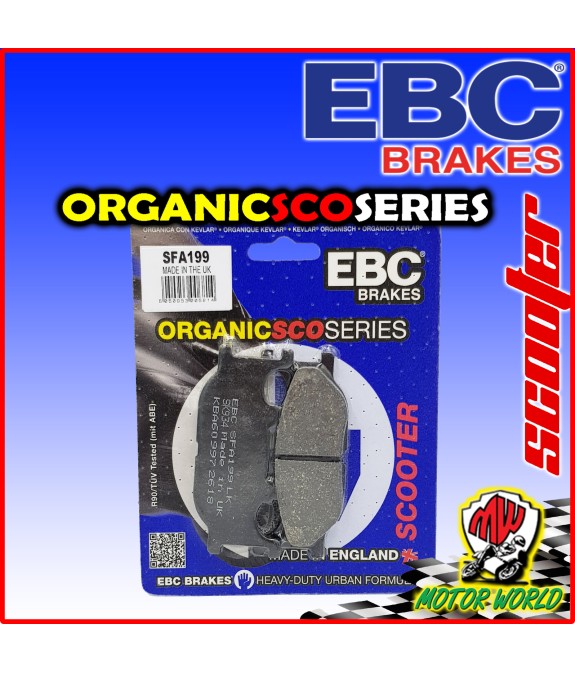 PASTIGLIE ORGANICHE EBC ANTERIORI YAMAHA XVZ TF ROYAL STAR VENTURE 1300 2000
