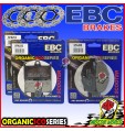 KIT PASTIGLIE FRENO EBC ANTERIORI + POSTERIORI YAMAHA T-MAX 500 dal 2008 al 2011