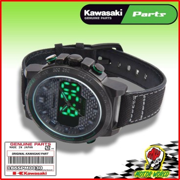NUOVO originale. KAWASAKI Classic digitale Watch 186SPM0030 idea regalo