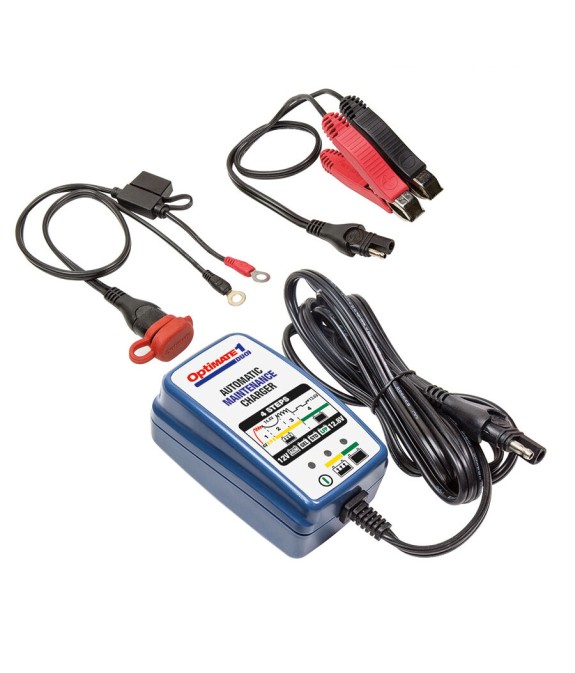 CARICABATTERIE MANTENITORE AUTOMATICO 12V 0.6A OPTIMATE 1 DUO PER MOTO BENELLI