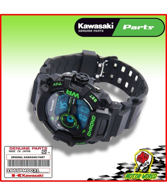 Elegante Genuine KAWASAKI Sports Watch Sveglia digitale da MOTO