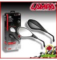 Coppia Specchi Retrovisori Omologati Moto Scooter Lampa Dike M10x1,25 90347