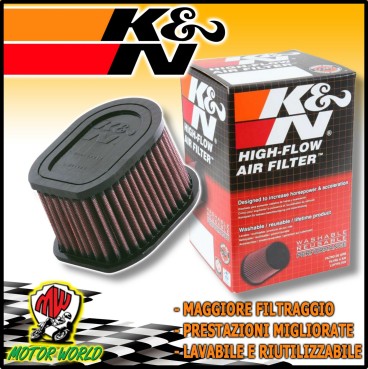 FILTRO ARIA RACING SPORTIVO LAVABILE K&N per KAWASAKI Z800 Z 800 2015 2016