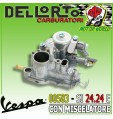 CARBURATORE PINASCO VESPA SI 24/24 con MIX. VESPA PX 200 - RALLY 200