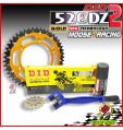 KIT TRASMISSIONE CATENA DID CORONA ARANCIONE PIGNONE KTM EXC 520 2000 2001