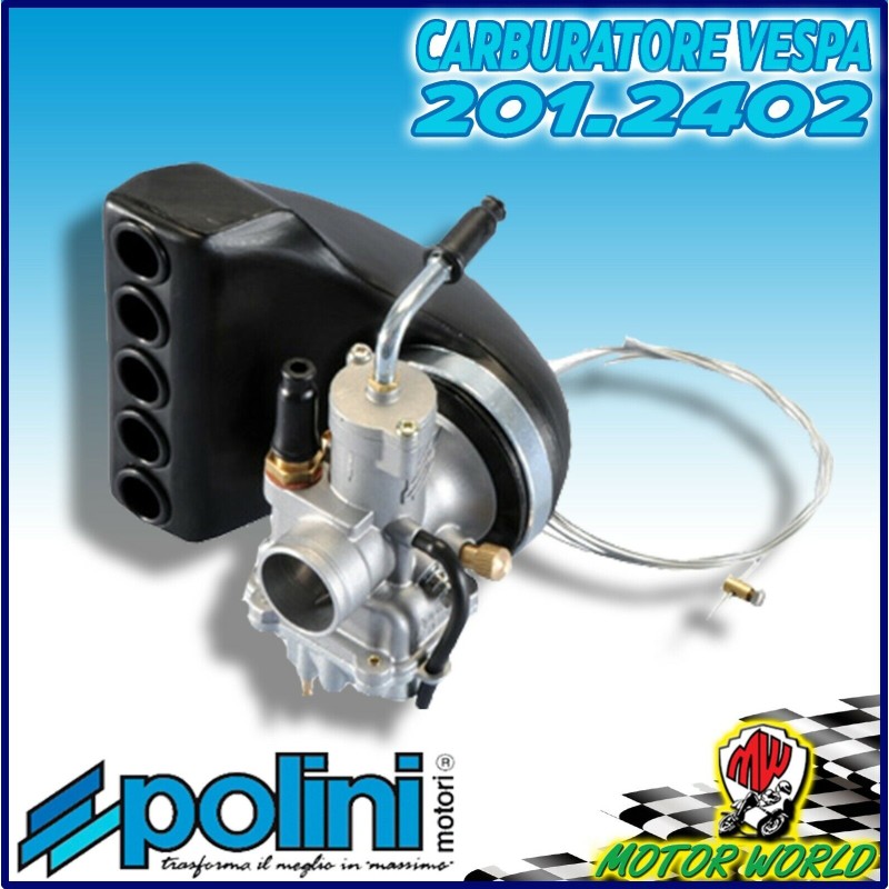 201.2402 CARBURATORE POLINI CP D.24 VESPA 125 PRIMAVERA ET3 CON FILTRO