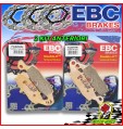 KIT PASTIGLIE FRENO ANTERIORI EBC HH SINTERIZZATE KAWASAKI VN 1500 Vulcan 2004